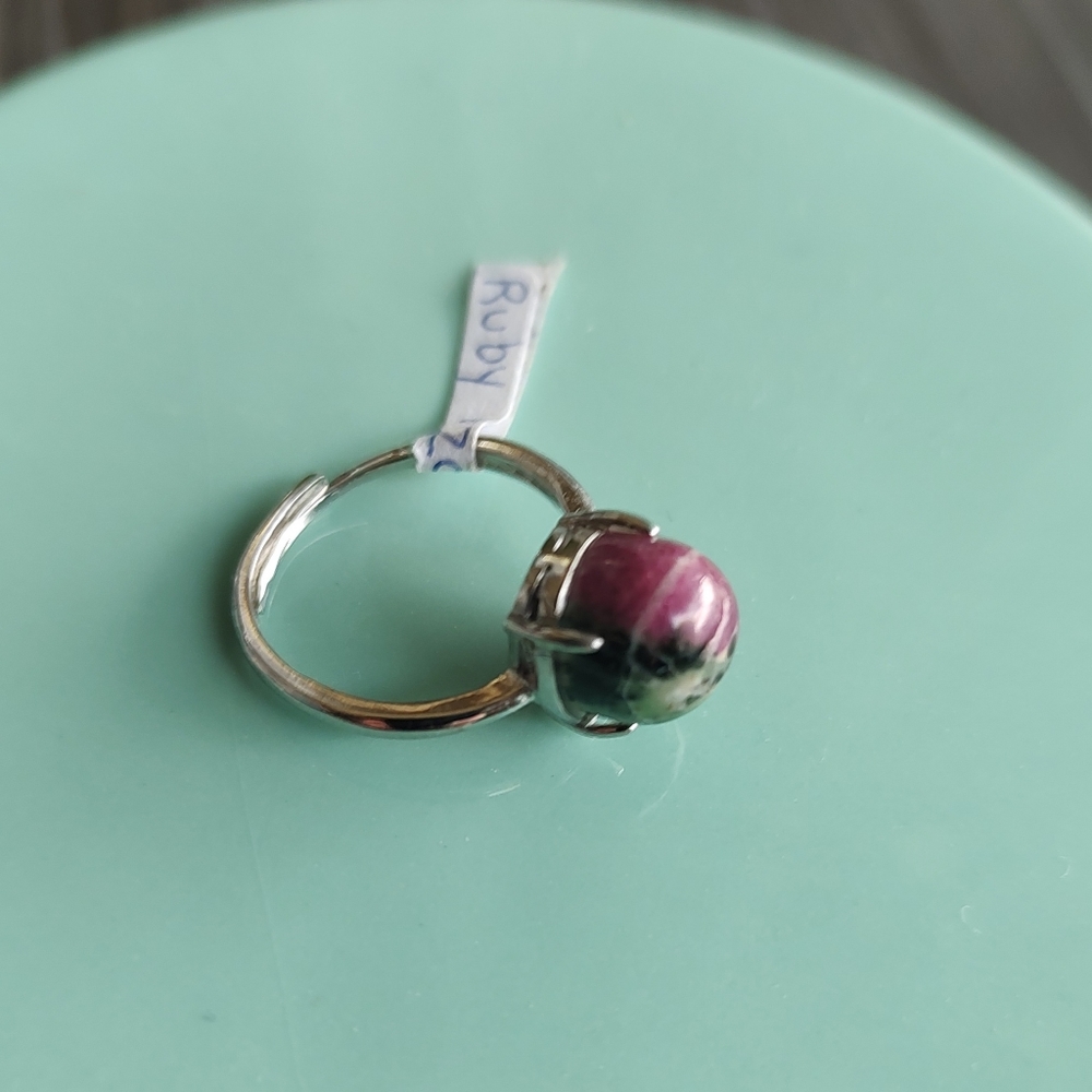 Ruby In Zoisite Ring - image 3
